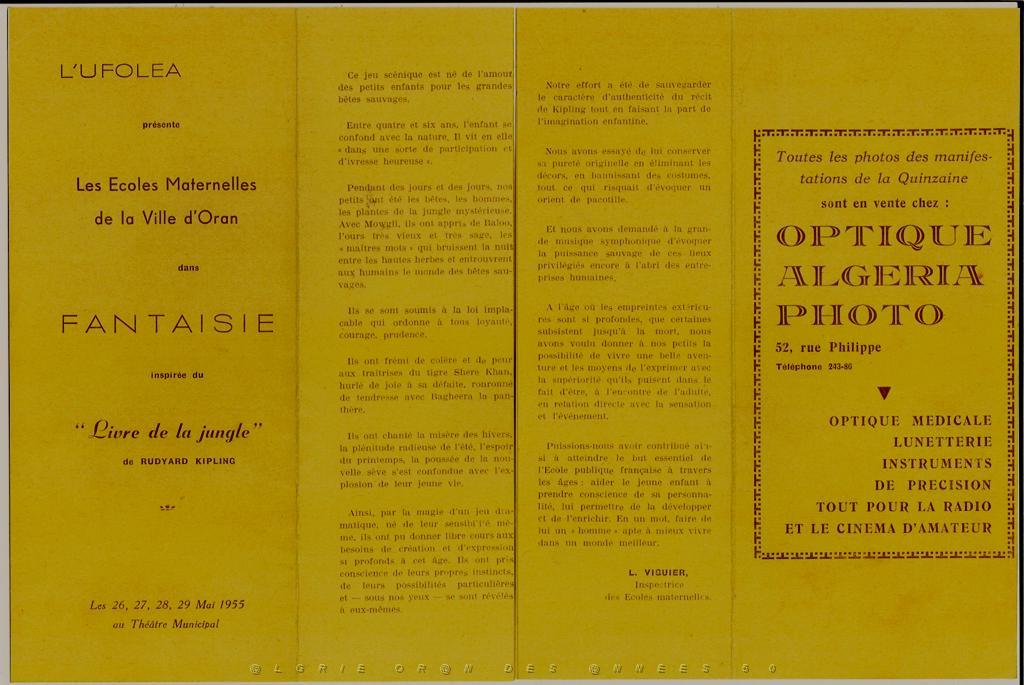 ORAN THEATRE MUNICIPAL JUIN 1955 LE PROGRAMME 1.JPG